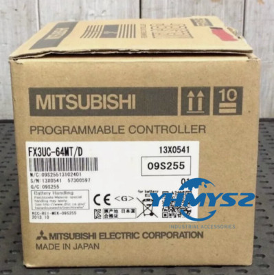 FX3UC-64MT/D 1PCS NEW MITSUBISHI PLC PROGRAMMABLE CONTERLLER MODULE FX3UC-64MT/D