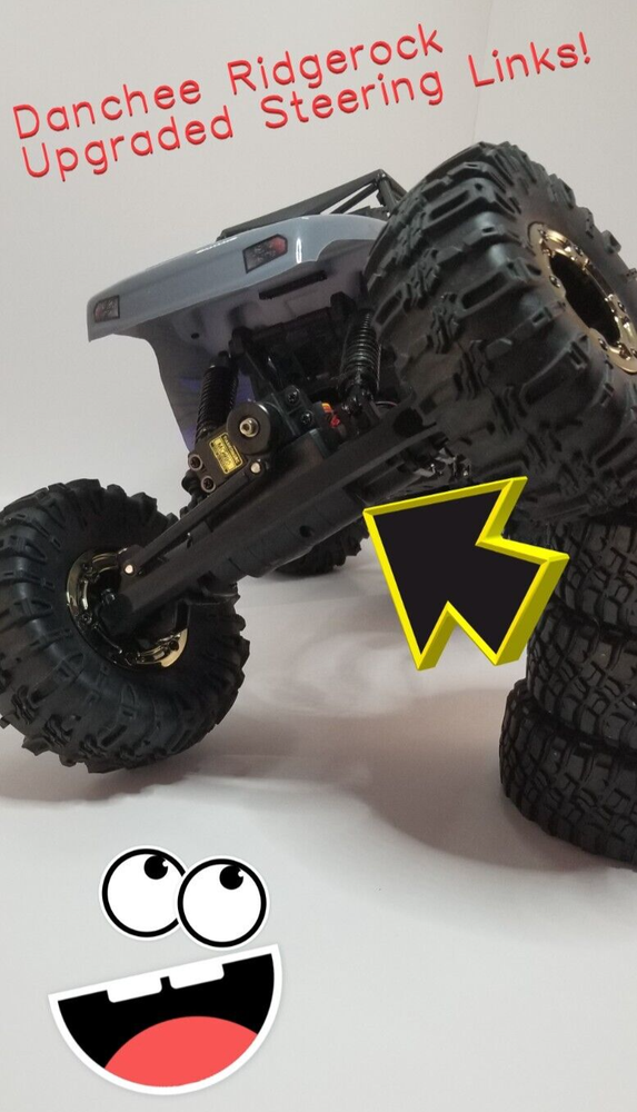 Danchee RidgeRock Upgraded Steering Links! Redcat Racing Upgrades