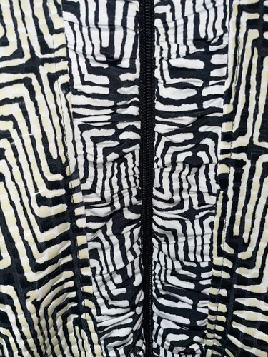 Erin London Women’s Knit Stretch Sequin Evening Blazer Jacket size XL Zip Up - Picture 5 of 12