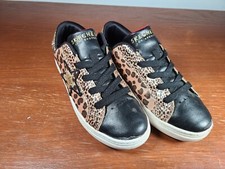 Skechers Sneakers Kids Goldie Leopard Remix Youth Sz 4 Womens Sz 5.5 Memory Foam