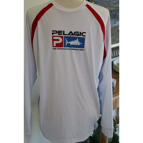 Chemise De Pêche PELAGIC AeroFlex Pro – Manches Longues, Bleue, Taille S