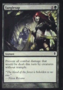 Tanglesap - Zendikar #186 Common Green Instant
