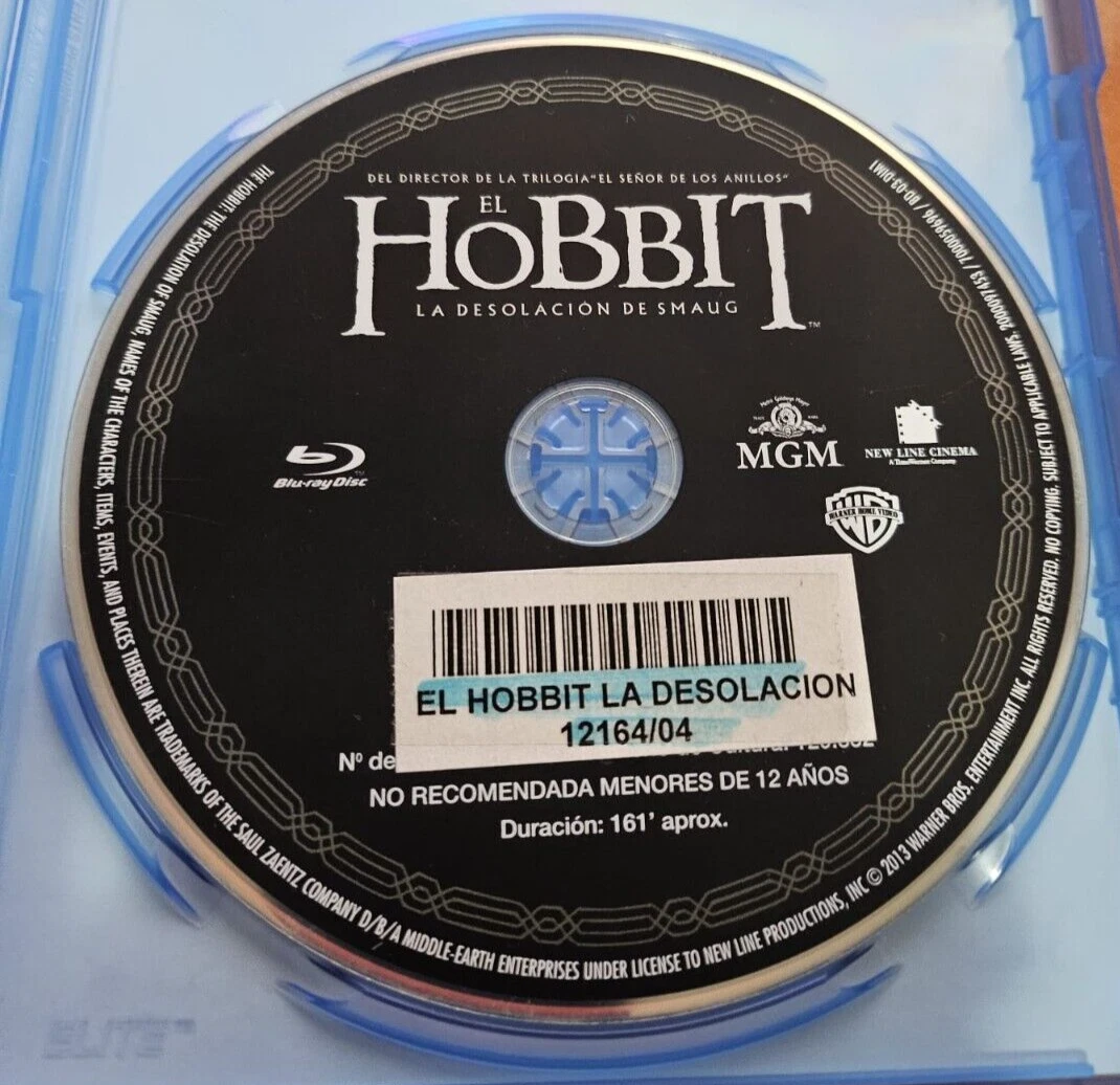 El Hobbit: La Desolación de Smaug Blu-ray (17 Agosto 2016 descatalogado)