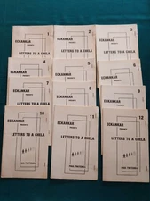 Eckankar Letters To A Chela 1-12 Pamphlets Religion Cult Paul Twitchell 1971 