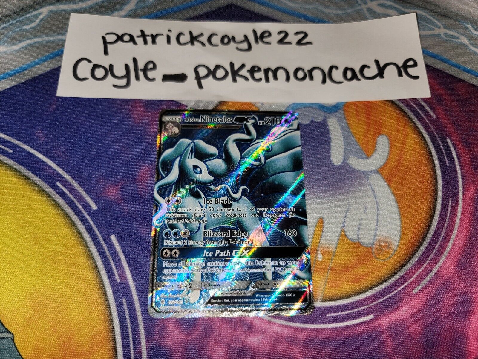 Alolan Ninetales GX - PTCGL Pokemon Codes