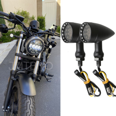 Motorcycle LED Blinker Turn Signal Tail Light  For Honda Rebel 250 500 CMX250C