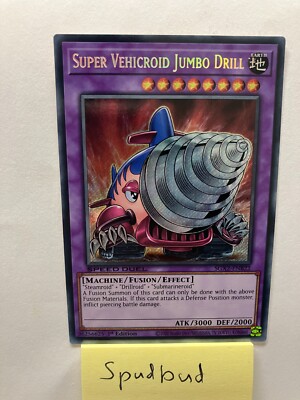 Super Vehicroid Jumbo Drill Secret Rare SGX2-ENB22 (Near Mint 1st