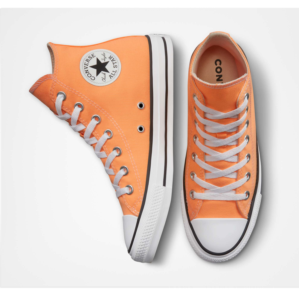 New Womens CONVERSE CHUCK TAYLOR ALL STAR PEACH BEAM A04392C W 5