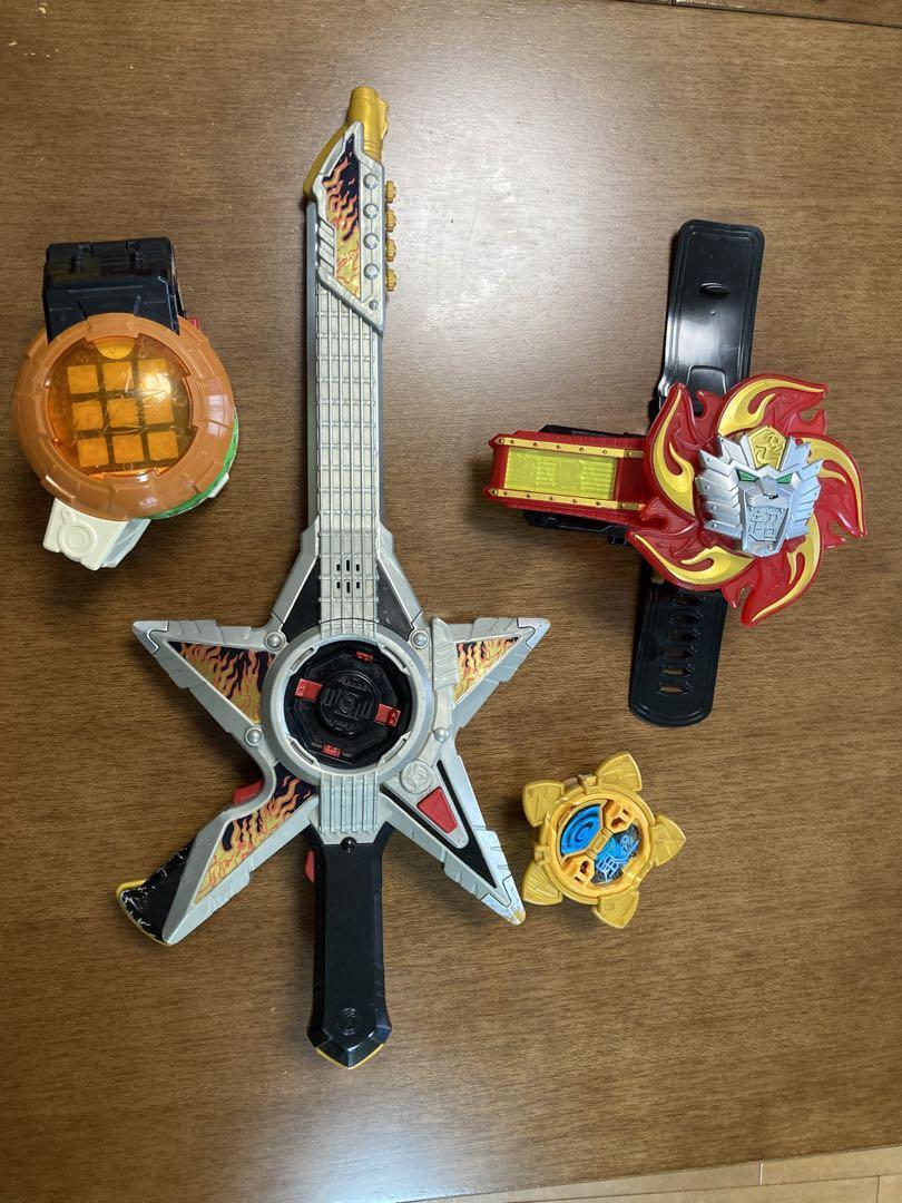 Power Rangers Ninja Steel Ninninger Morpher Weapon 3p set BANDAI