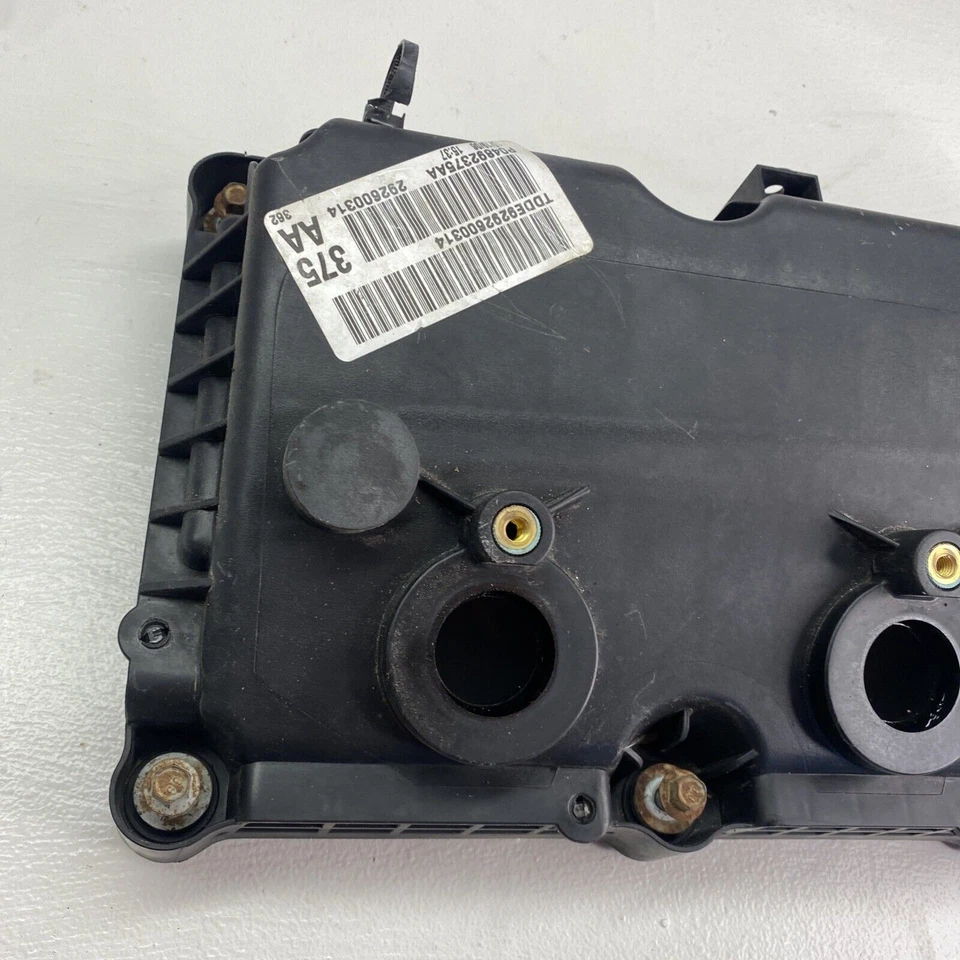 2007 Chrysler 300 3.5L Left Engine Valve Cover Black 04892375AA OEM - Image 2 of 4