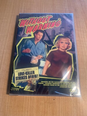 Without Warning (DVD) w/Adam Williams  ..... BRAND NEW & SEALED!