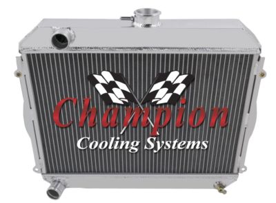 SubZero Champion 3 Row All Aluminum Radiator for 1975 - 1979 Toyota Corolla