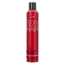 SexyHair Big Spray and Play Harder Firm Volumizing Hairspray 10 oz (dented)