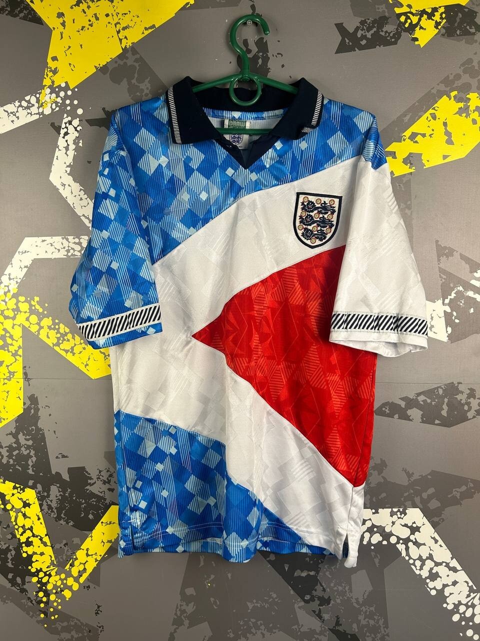 England Retro Replicas football shirt 1990 - 1992 Score Draw Men Size M ig93