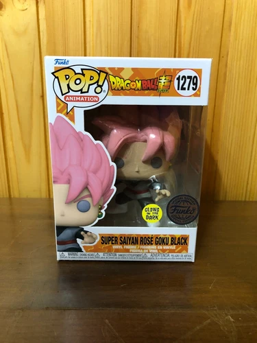 Funko Pop DragonBall SUPER SAIYAN ROSE GOKU BLACK #1279 Glow Dark GITD Glows