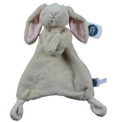 Mary Meyer Bunny Rabbit Plush Security Blanket Lovey Tan Baby Infant NWT RARE