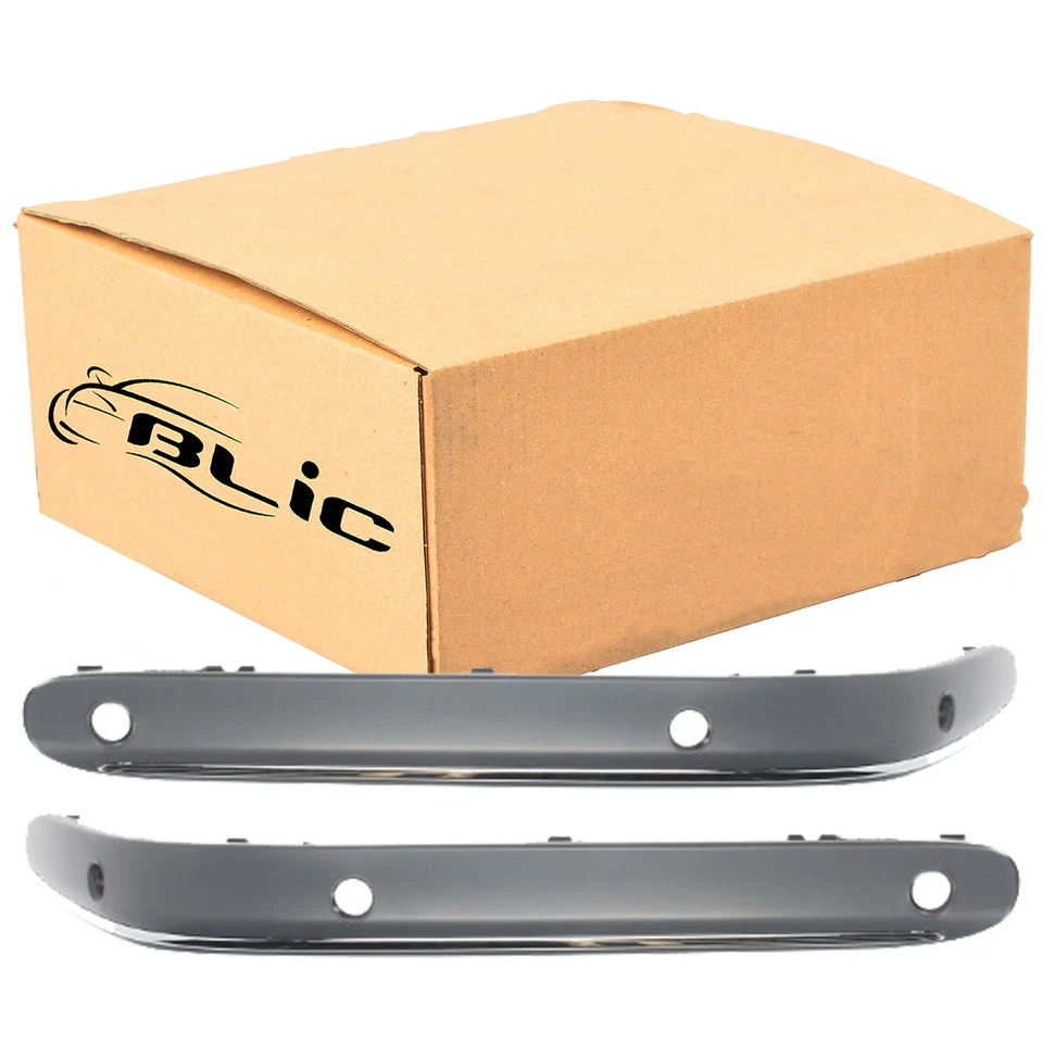 2x BLIC Chrom Lackierbar Stoßstange VA für MERCEDES W203 MERCEDES-BENZ