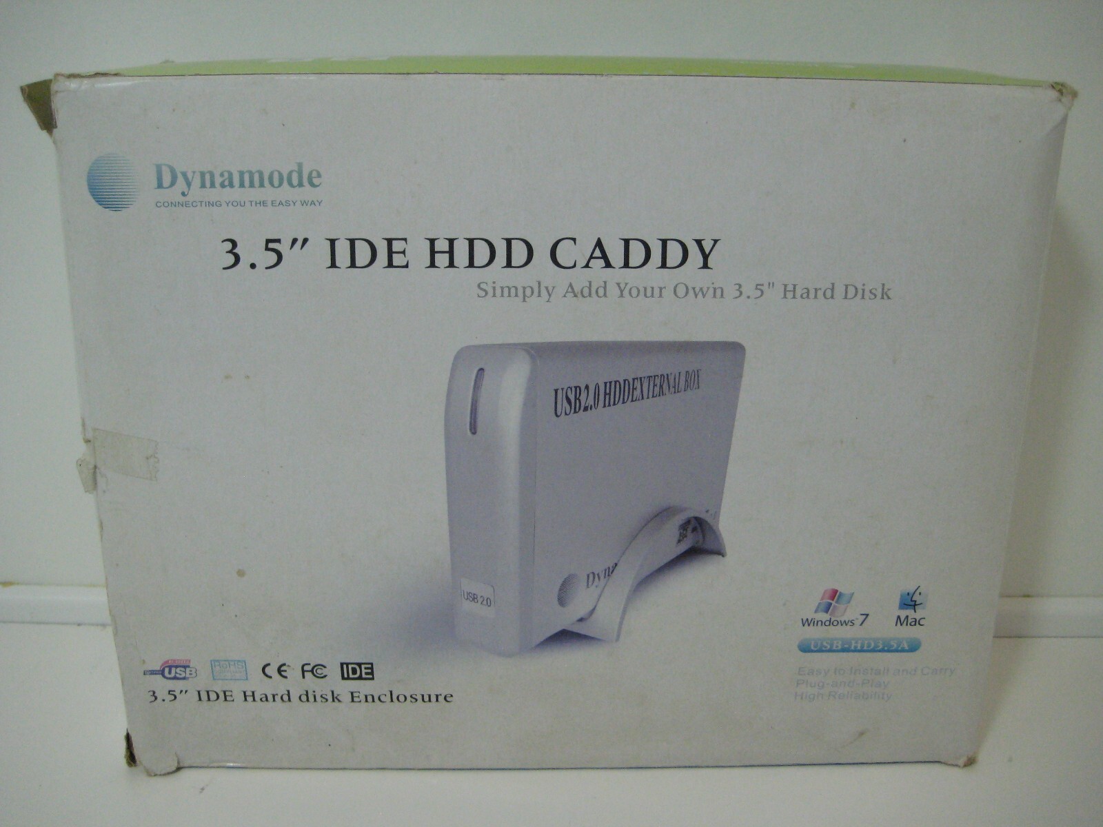 Dynamode 3.5"" IDE HDD Caddy Hard Disk Enclosure