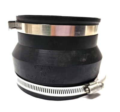 Fernco 4” Clay To 4” C.I. Plastic -Boca 79-23,sbcci-8368 | eBay