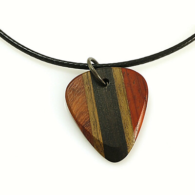 PLEKTRUM AUS HOLZ MIT KETTE 50 CM LÄNGE  VON ROCKYS 6