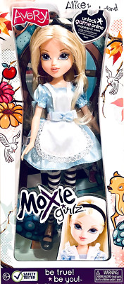 MGA Entertainment Moxie Girlz Avery As Alice In Wonderland 10'' Fashion Doll NIB
