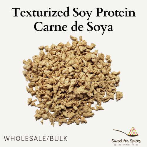 Proteína de soja texturizada - 1 lb - Soja - TVP - Carne de soja - Sustituto de carne - Carne de soja