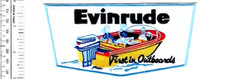 Outboard Evinrude First in Outboards Sturtevant, Wi Patch NO TARIFF