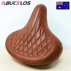 BUCKLOS Comfort Bike Wide Big Bum Saddle Seat Sporty Retro Oversize Cushion Pad