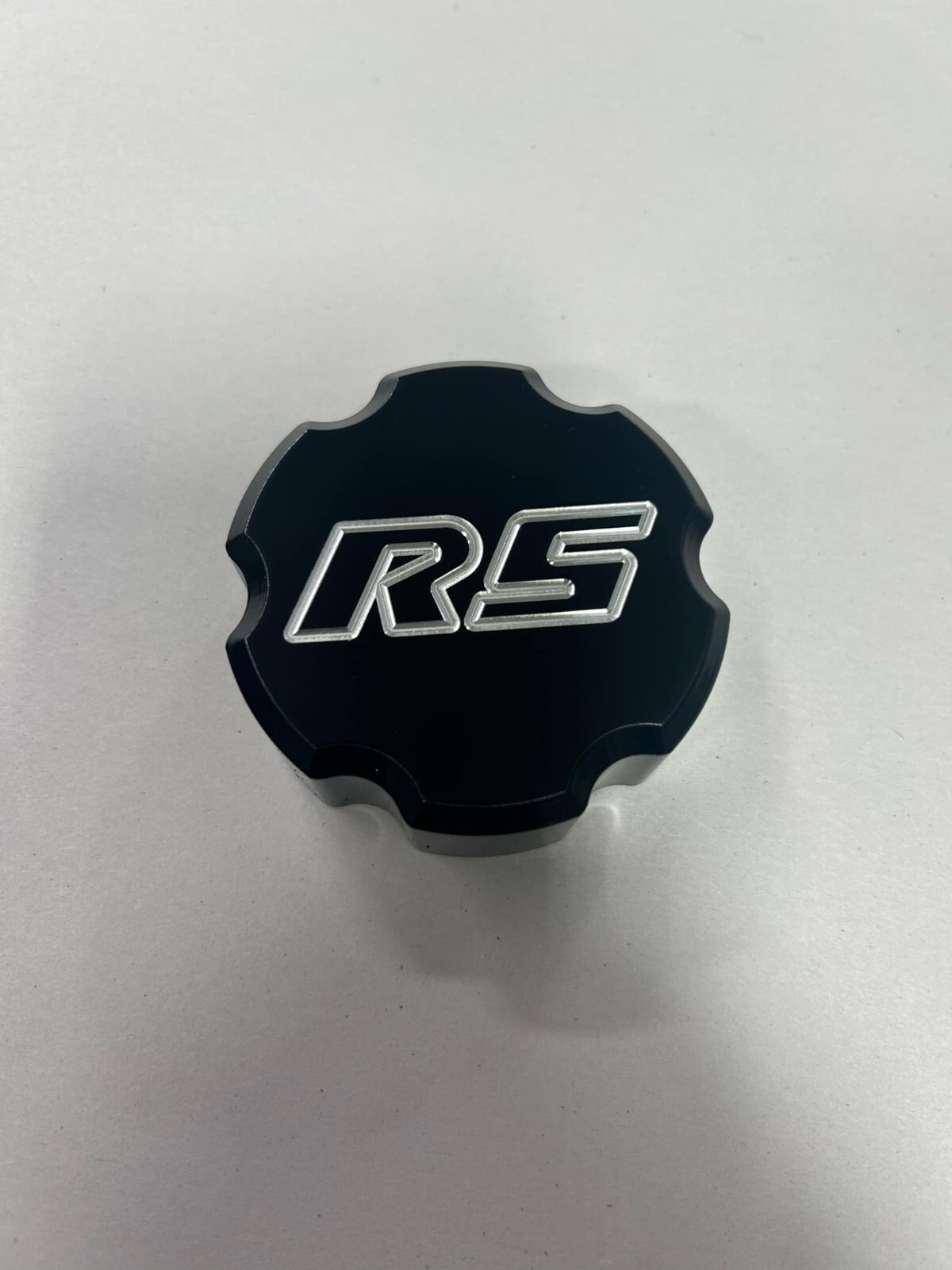 *CLEARANCE* BLACK CONTRAST "RS" RADIATOR CAP COVER 2010-2015 CHEVROLET CAMARO