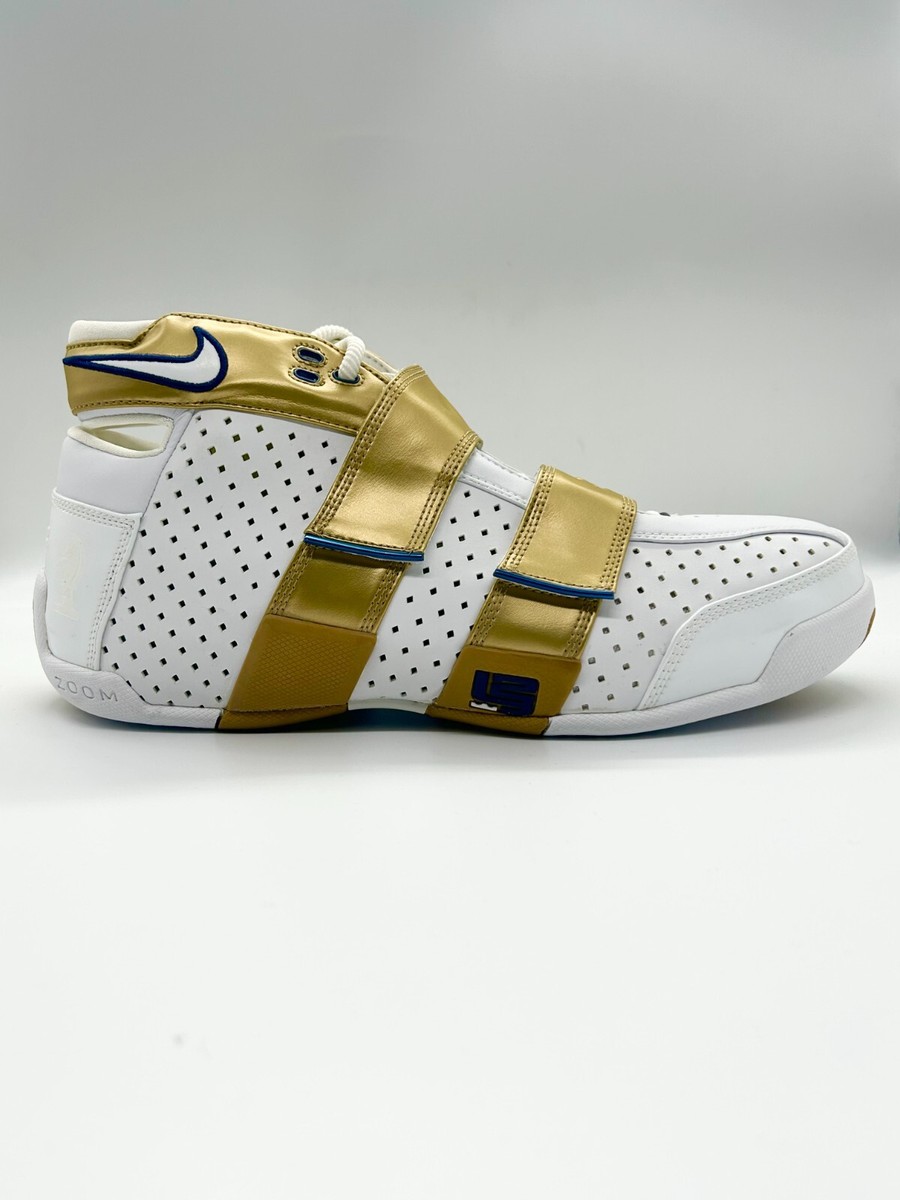 Size 13 - SAMPLE Nike Zoom LeBron 20-5-5 Four Horseman GOLD