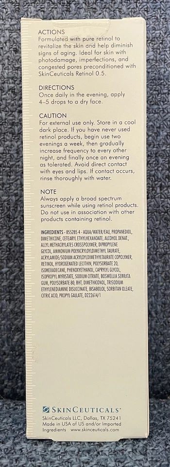 SkinCeuticals Retinol 1.0 Refining Night Cream with 1.0% Pure Retinol 1oz/30ml - Image 3 of 4