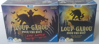 Jeu de Société Loup-Garou pour Une Nuit + Epic Battle VF Ravensburger - Photo 1/4