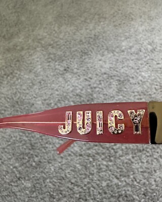 Juicy Couture Pink Sunglasses with Red Gem Accents Juicy Couture JU 587/S Sunglasses - main image 2