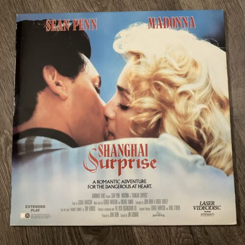 SHANGHAI SURPRISE Laserdisc LD MADONNA SEAN PENN STAR VERY RARE - Picture 1 of 2