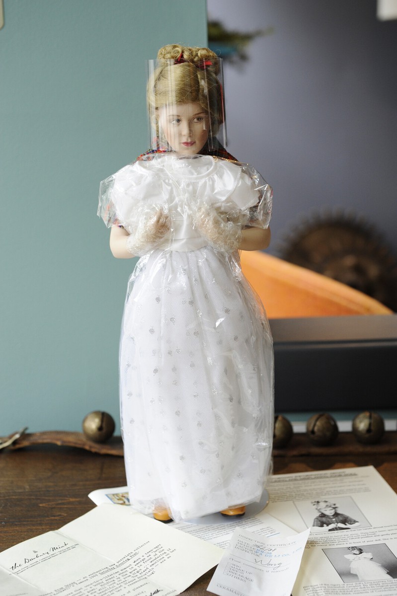norman rockwell prom dress doll Doll Prom Dress The Danbury Mint Porcelain Doll w/ Box