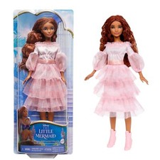 Mattel DISNEY Ariel the Mermaid - Festive Ariel Doll with Pink