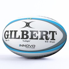 Gilbert Rugby Match Ball Size 5 - iNNOVO Premium Balls - Ex Display Free p&p