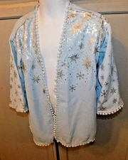 Disney  Frozen 2 Elsa Anna Cape cardigan  Size 4T/5T