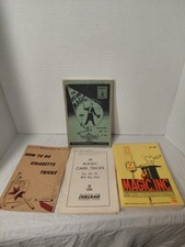 MAGIC Book Lot , The Ireland Magic Book INC No 17, 36 Magic Card Tricks,