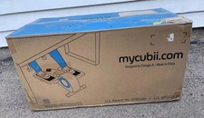 Cubii JR Compact Seated Elliptical F3A2 Turquoise Blue 