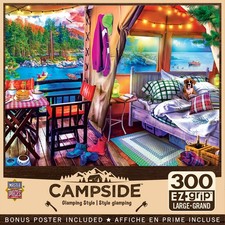 MasterPieces - Campside - Glamping Style 300 Piece EZ Grip Jigsaw Puzzle