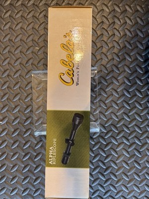 Cabela s Alpha Riflesope 3-12x40  EXT  Reticle
