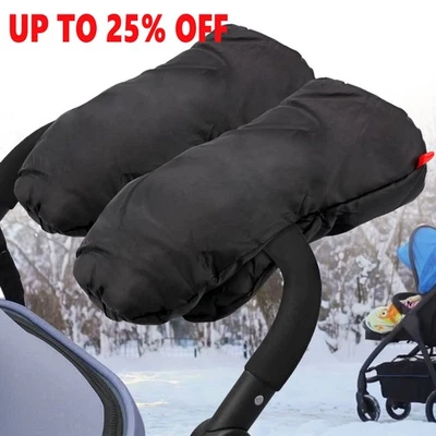 Winter Warmer Gloves Pram Pushchair Hand Muff Waterproof Stroller Accessory Gift