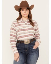 Ariat real Rosewood Snap western print fitted button front shirt  XXL MSRP $65