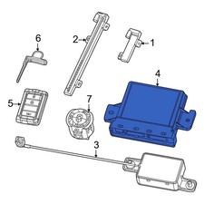 Jeep 68582670AE Keyless Entry Receiver