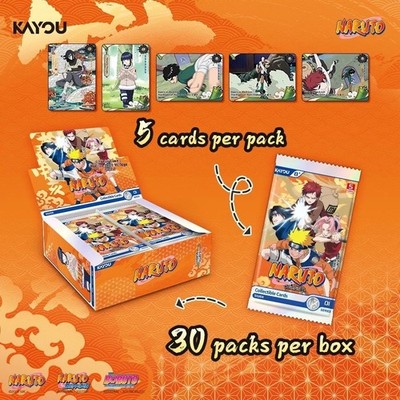 Naruto Kayou Cards Official English Booster Sealed Series 01 SAMMELKARTEN.