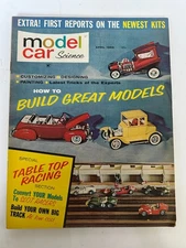 Model Car Science Magazine April 1963 First Edition