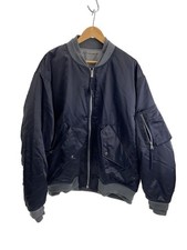 Superthanks Flight Jacket/L/Nylon/Navy/Plain/St233Jk02 3390