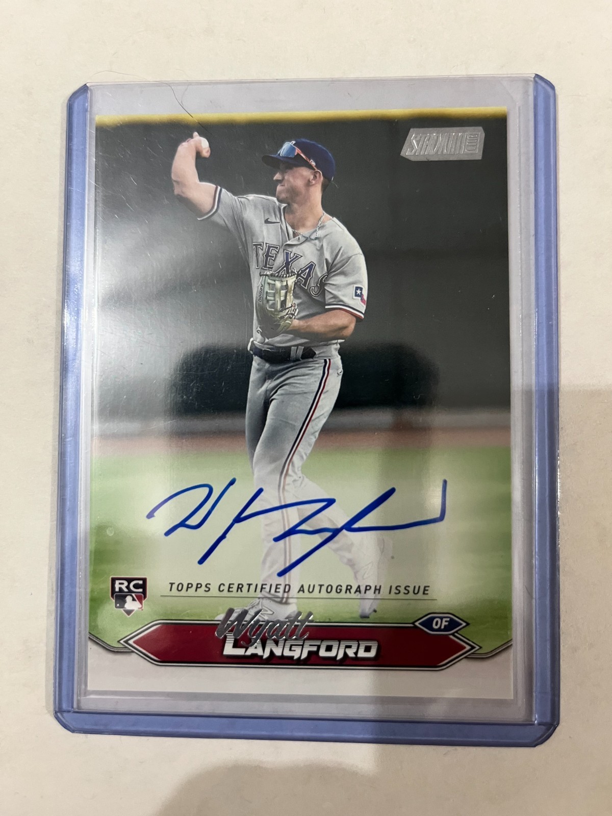 Topps stadiumclub Wyatt Langford RC auto 【公式通販】 Topps stadiumclub Wyatt Langford RC auto 【公式通販】