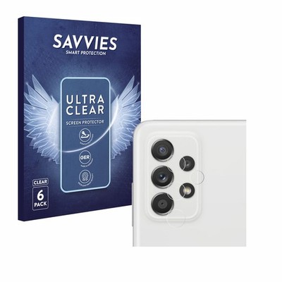 6x Schutzfolie Samsung Galaxy A52s 5G (NUR Kameraschutz) Display Schutz Folie